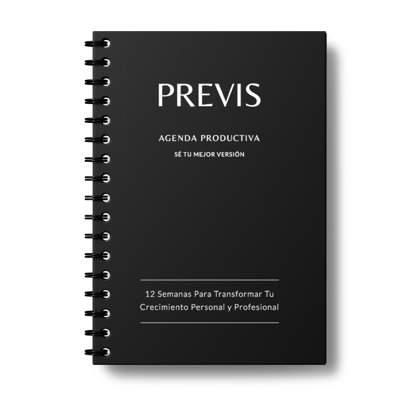 Agenda Productiva - Productividad y Organizadora Diaria, Semanal y Mensual con Objetivos, Propósitos y Retos