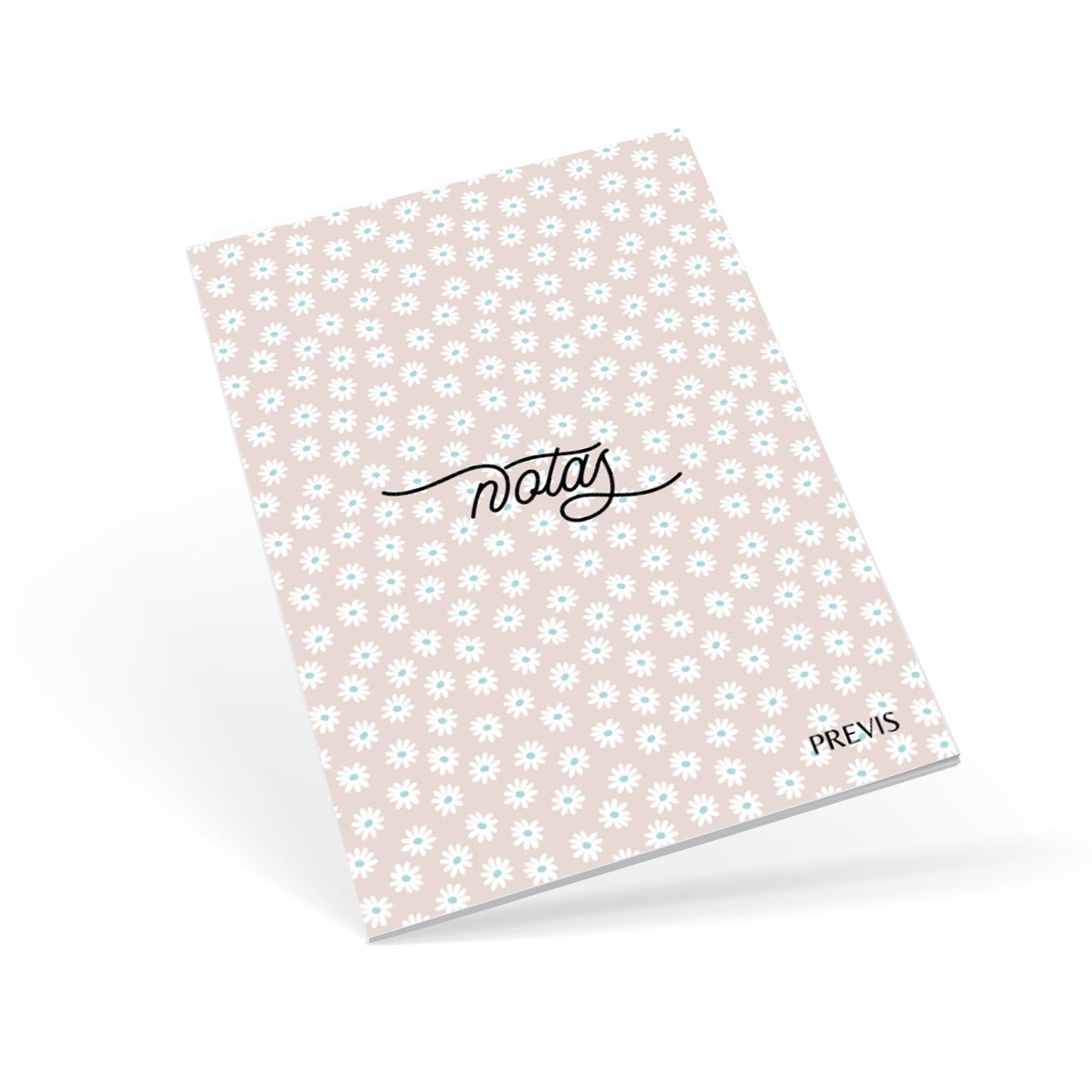 Carnet à pois floral A5