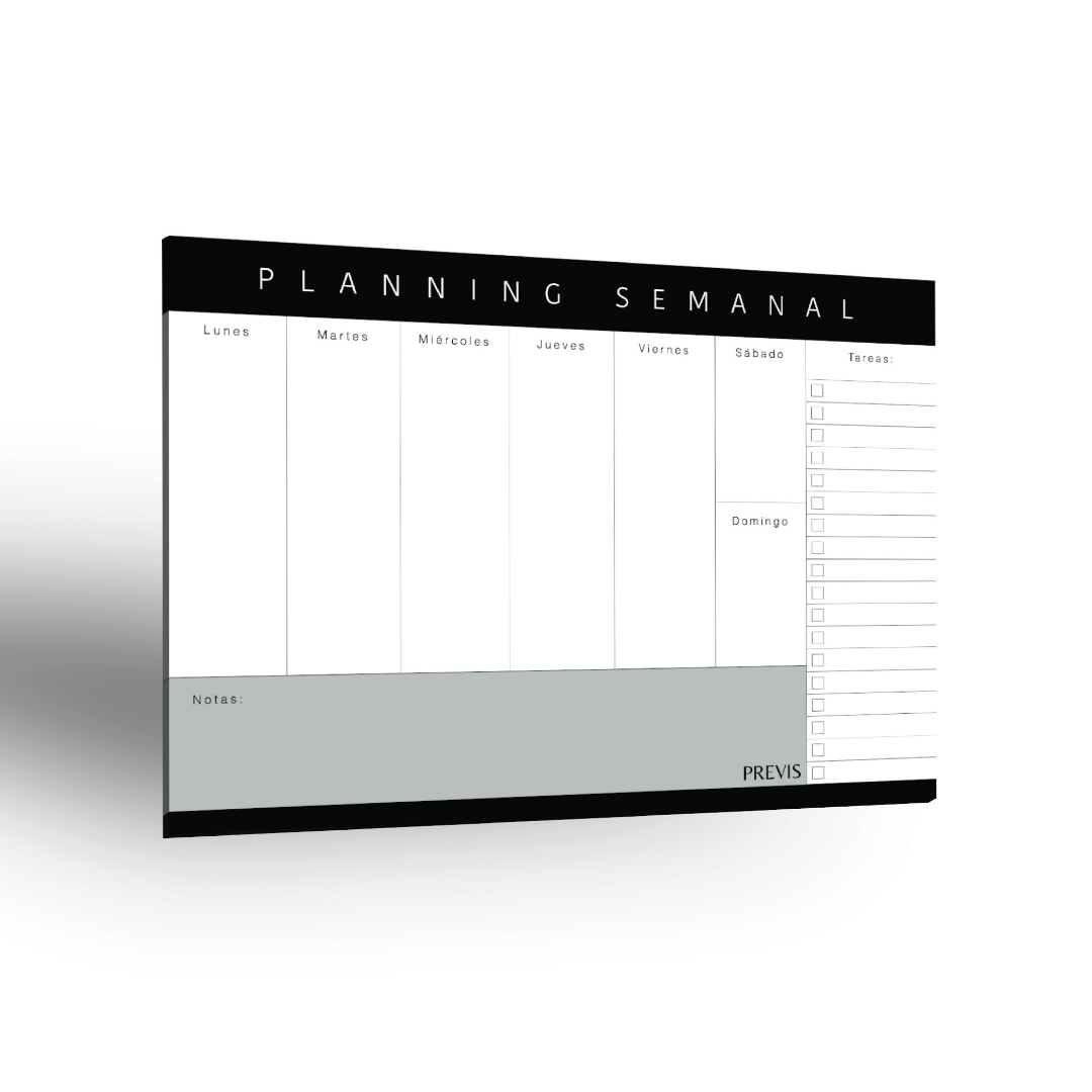 Agenda settimanale A3 orizzontale