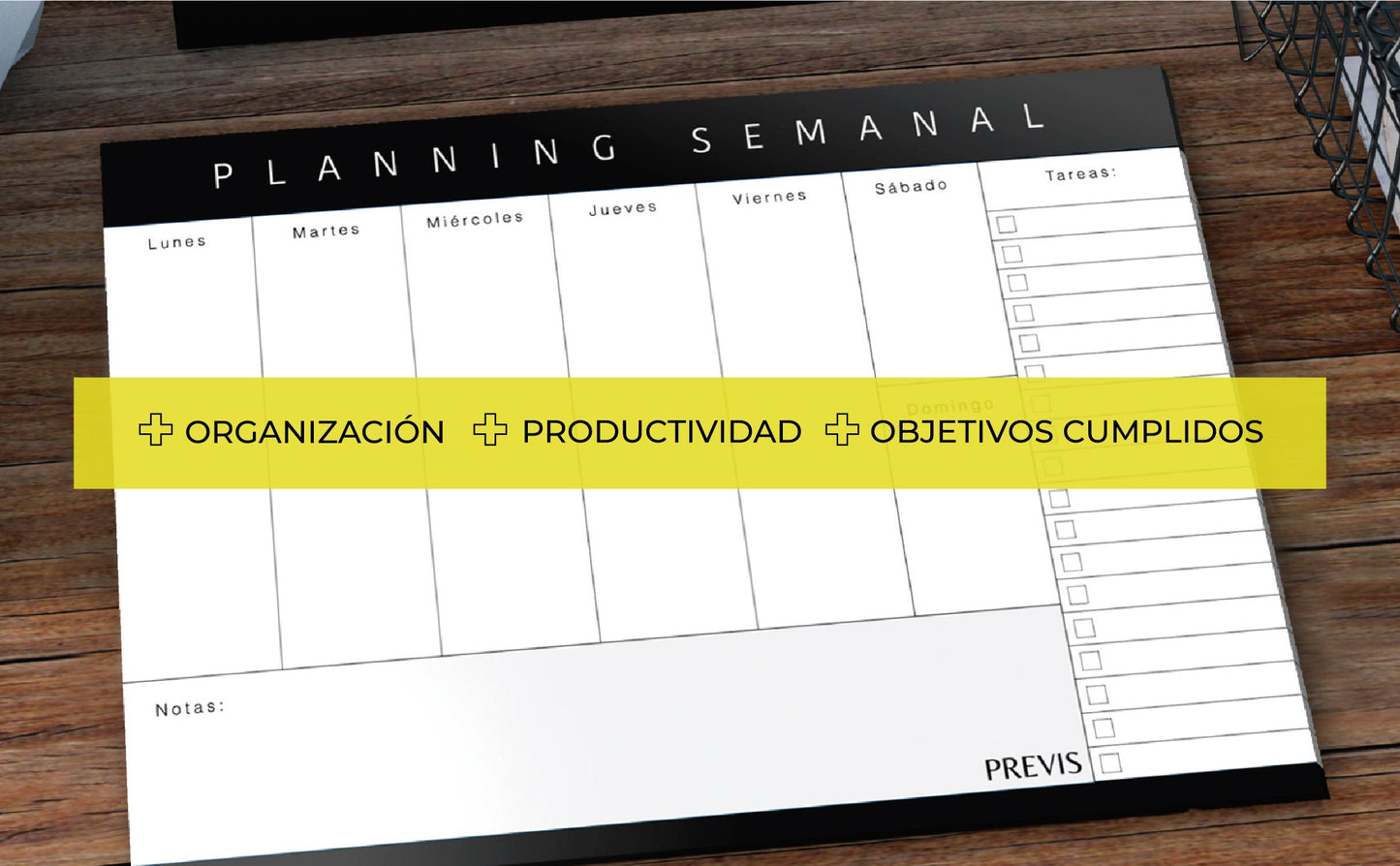 Agenda settimanale A3 orizzontale