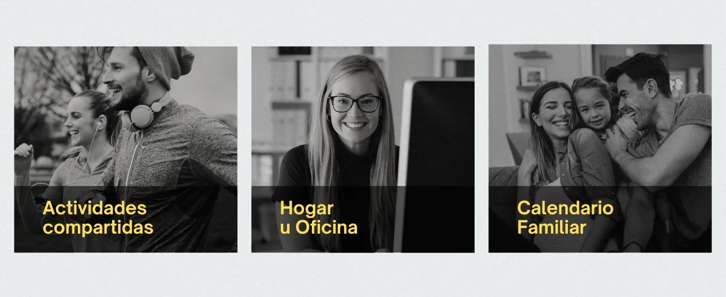 Calendario de nevera con imán mensual Soluna: detalle de uso 2
