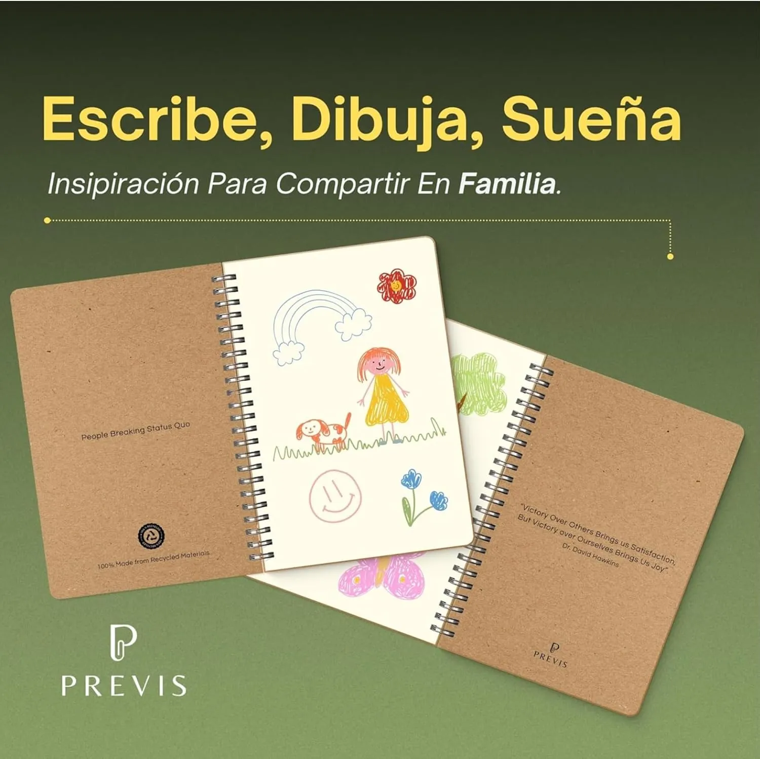 Libretas A5 de papel reciclado, pack de 4 Pack 4 · Edición 2 — miniatura 4