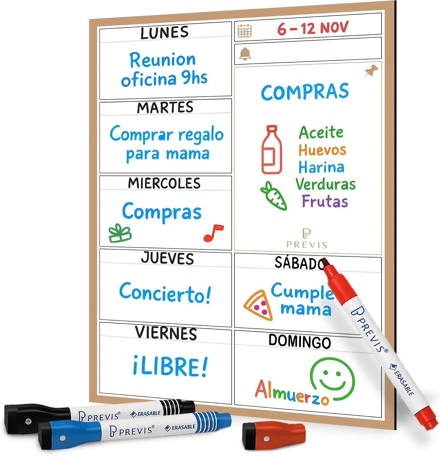 Planificadores semanales