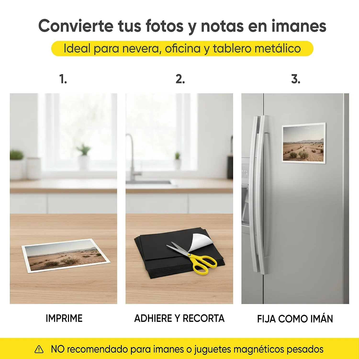 Láminas magnéticas autoadhesivas A4 y A5 A5 · Pack 5 — miniatura 4
