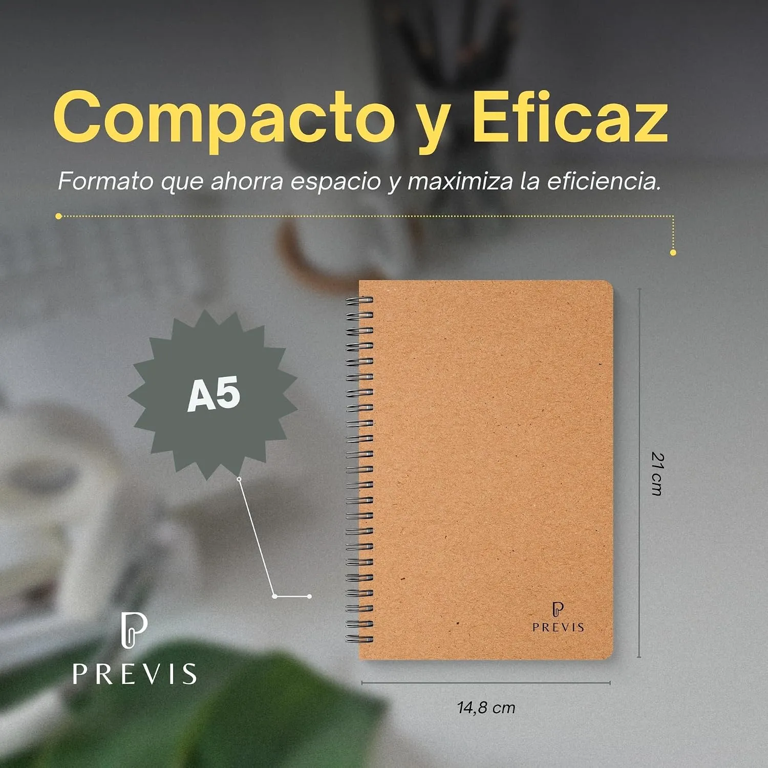 Libretas A5 de papel reciclado, pack de 4 Pack 4 · Clásica — miniatura 2