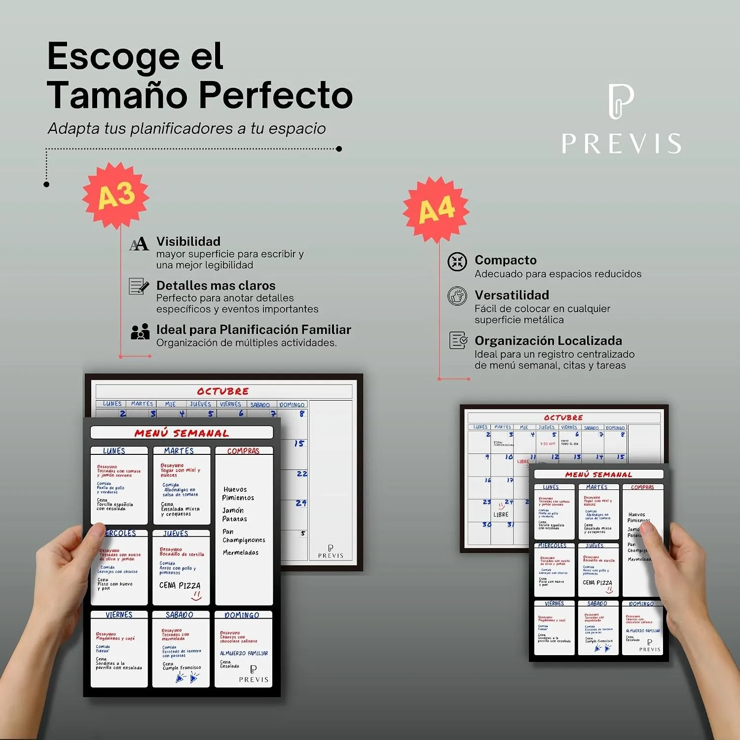 Combo calendario mensual + planificador semanal Vivaz — Combo A4, imagen 5