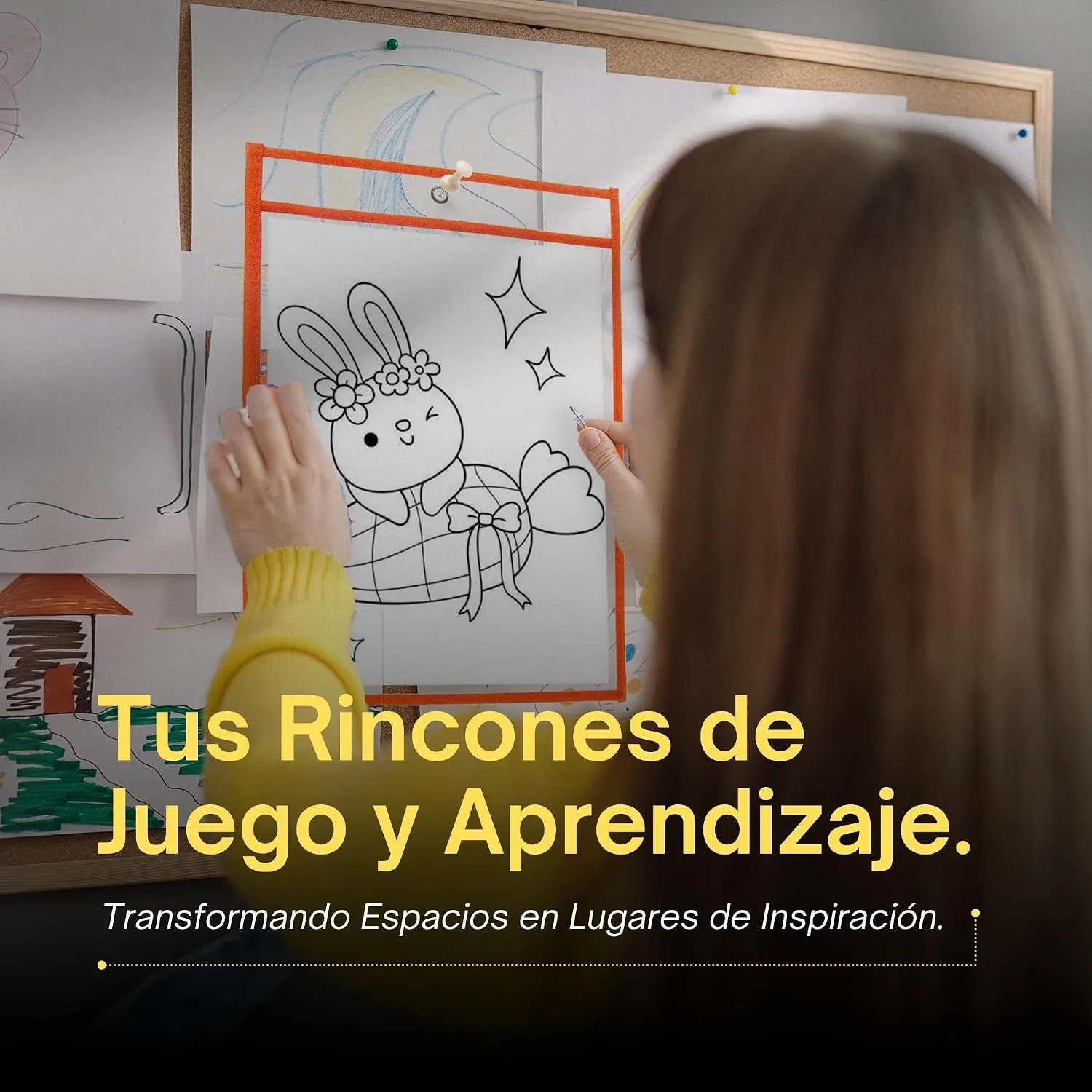 Fundas borrables A4 con rotuladores — 20 fundas, imagen 7