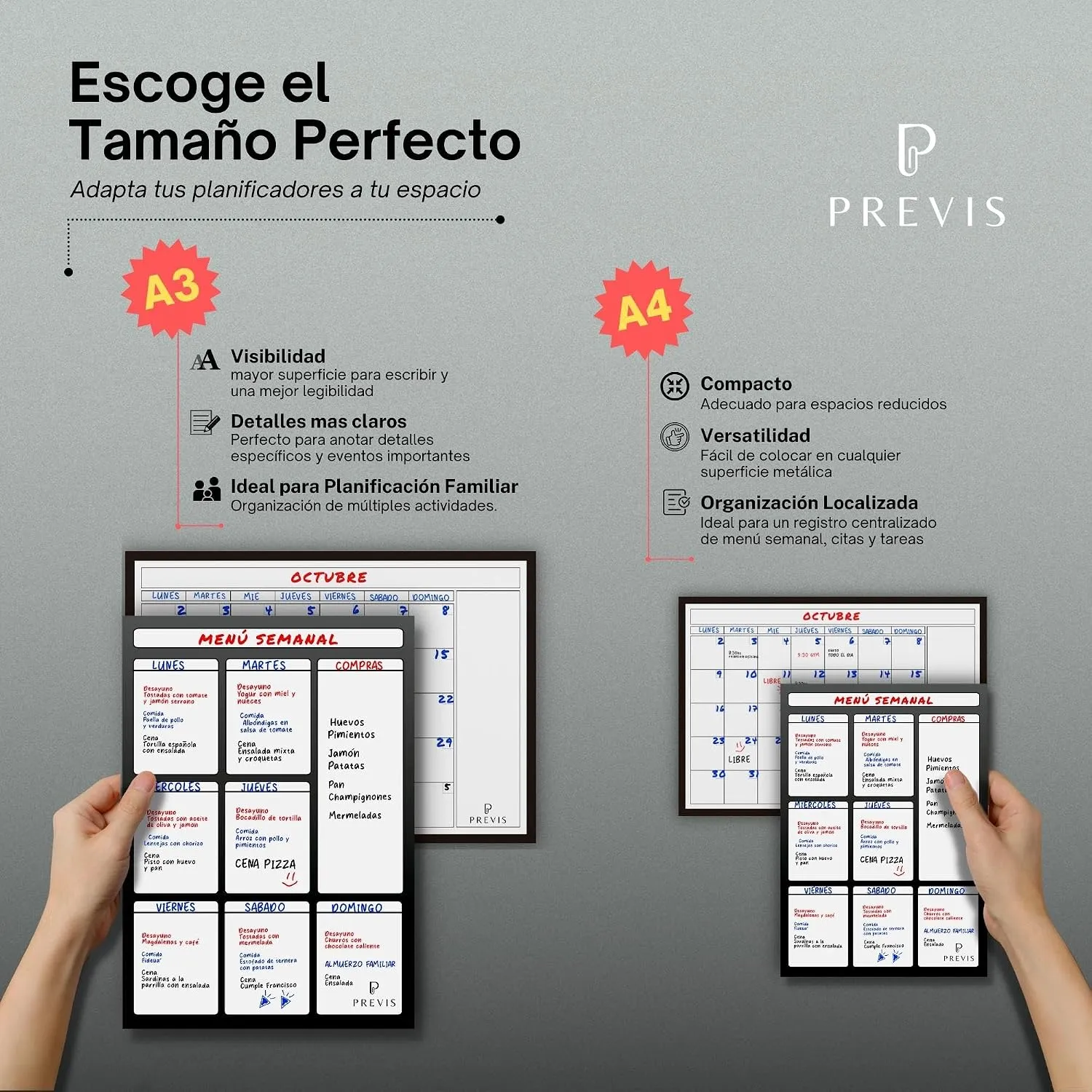 Combo calendario mensual + planificador semanal Vivaz — Combo A3, imagen 5
