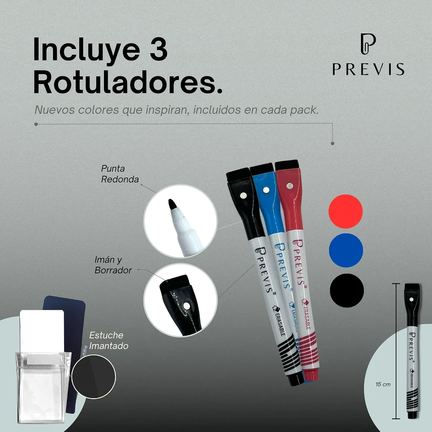 Pizarra calendario adhesiva para pared — A2 · 60×40 cm, imagen 6