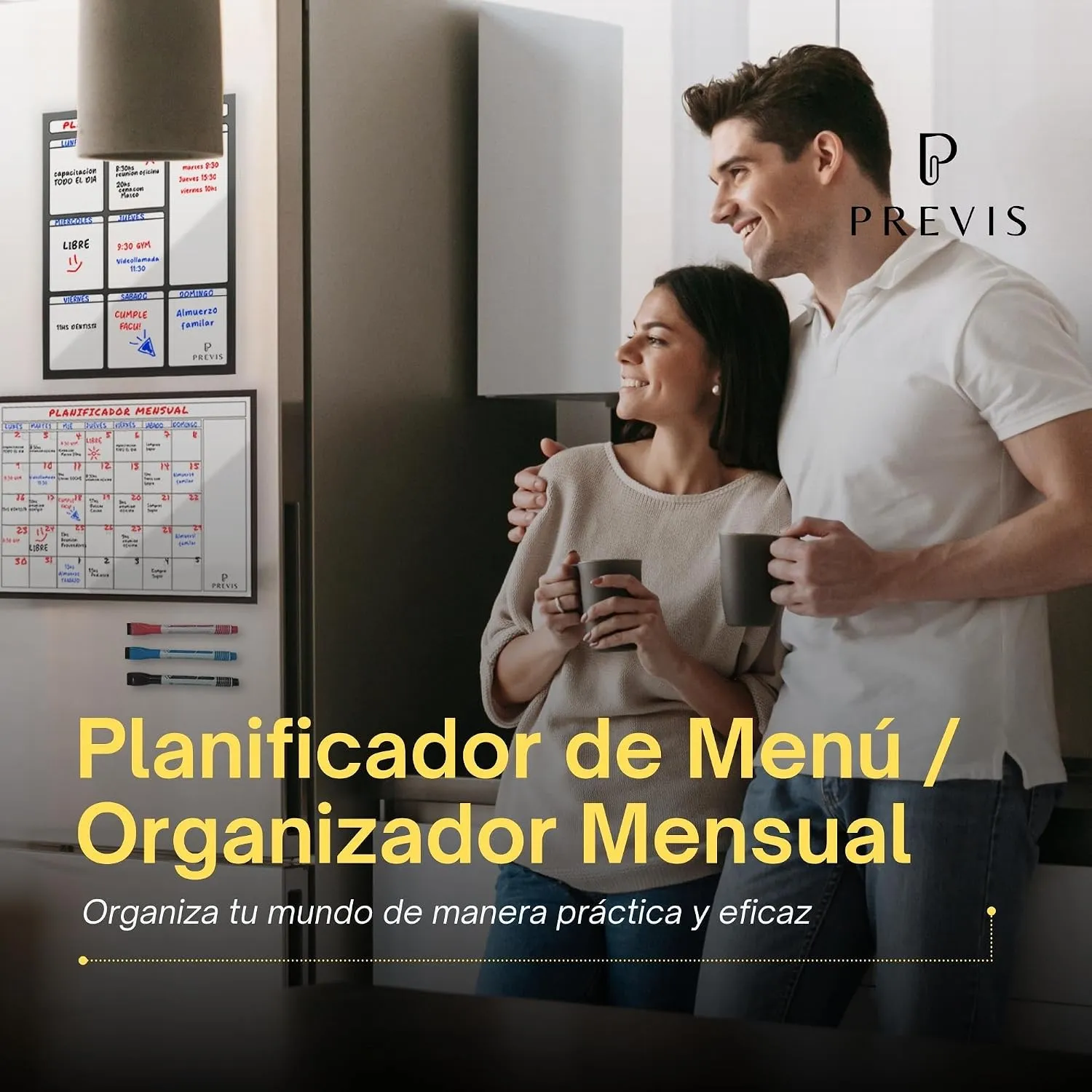 Combo calendario mensual + planificador semanal Vivaz — Combo A3, imagen 2