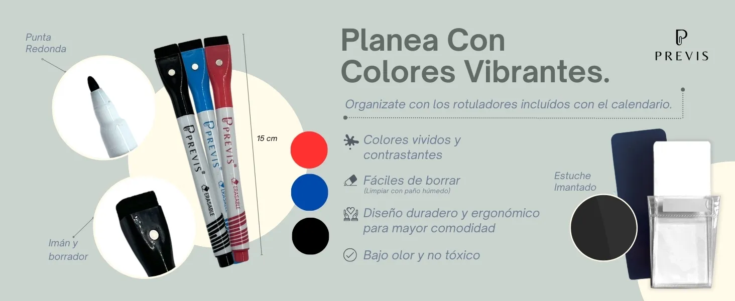 Pizarra blanca adhesiva magnética para pared: detalle de uso 6