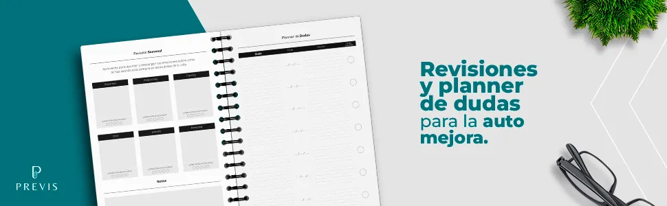 Agenda para opositores A5: planificador de estudio: detalle de uso 3